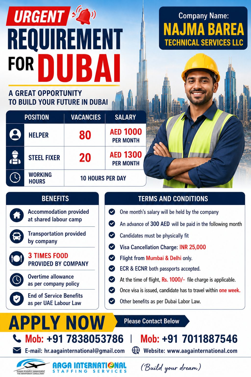 hiring in dubai
