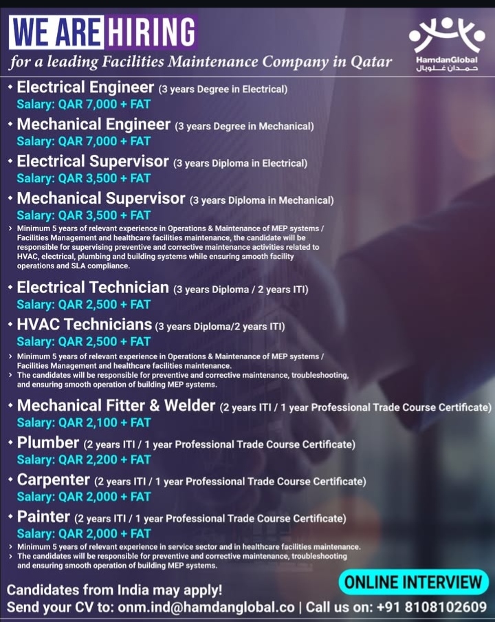 Hiring in Qatar