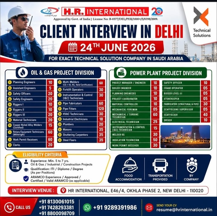 Hiring in Saudi Arabia