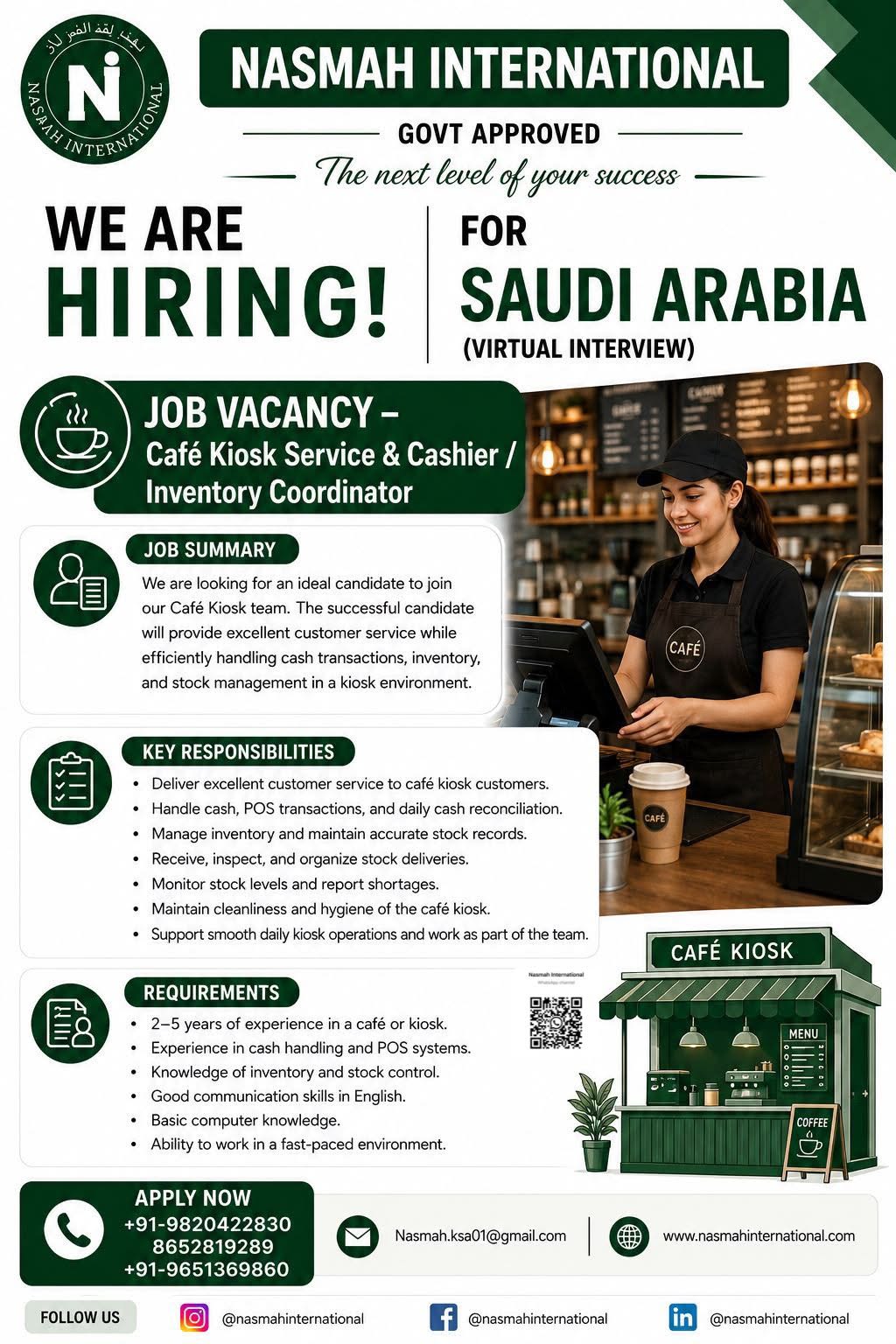 HIRING IN SAUDI ARABIA
