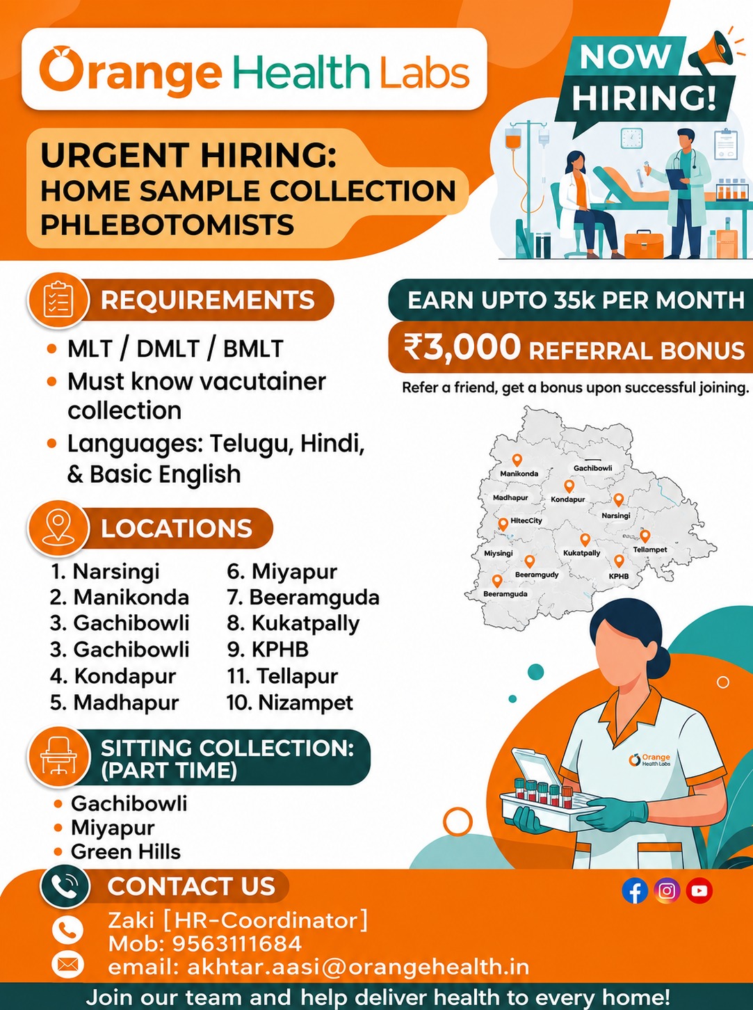 Hiring now !!!!!