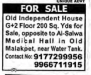 HOUSE FOR SALE