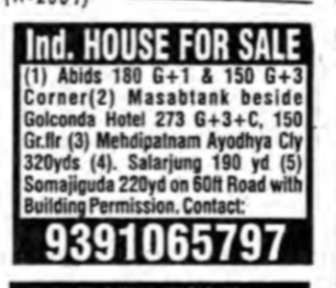 HOUSE FOR SALE