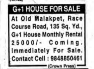 HOUSE FOR SALE