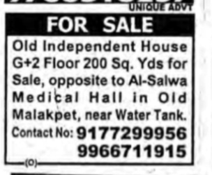 HOUSE FOR SALE