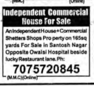 HOUSE FOR SALE