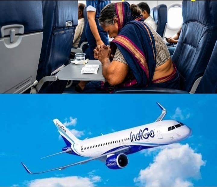 Indigo flights hearing about a women