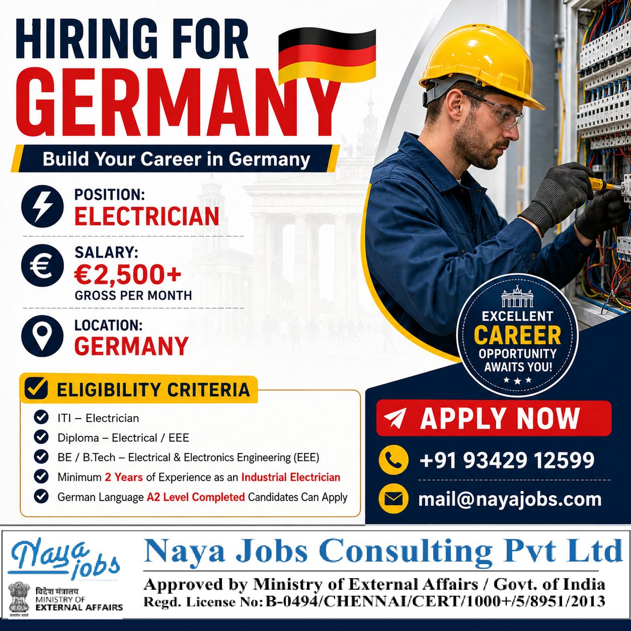 JOB OPENING - GERMANY