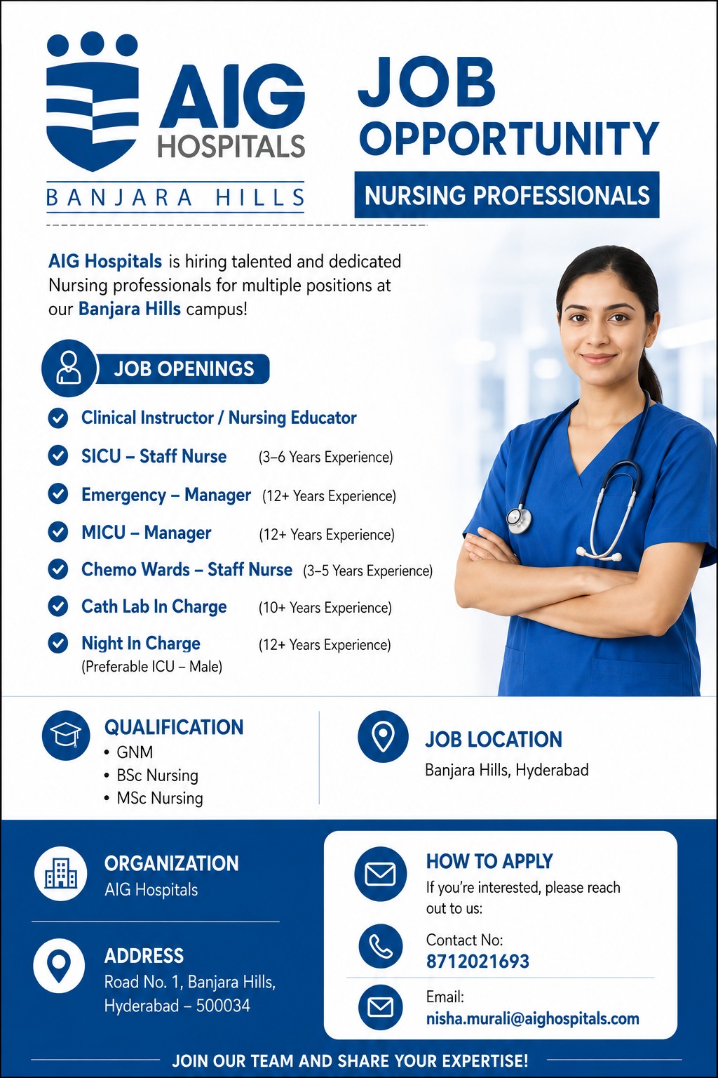 Job opportunity