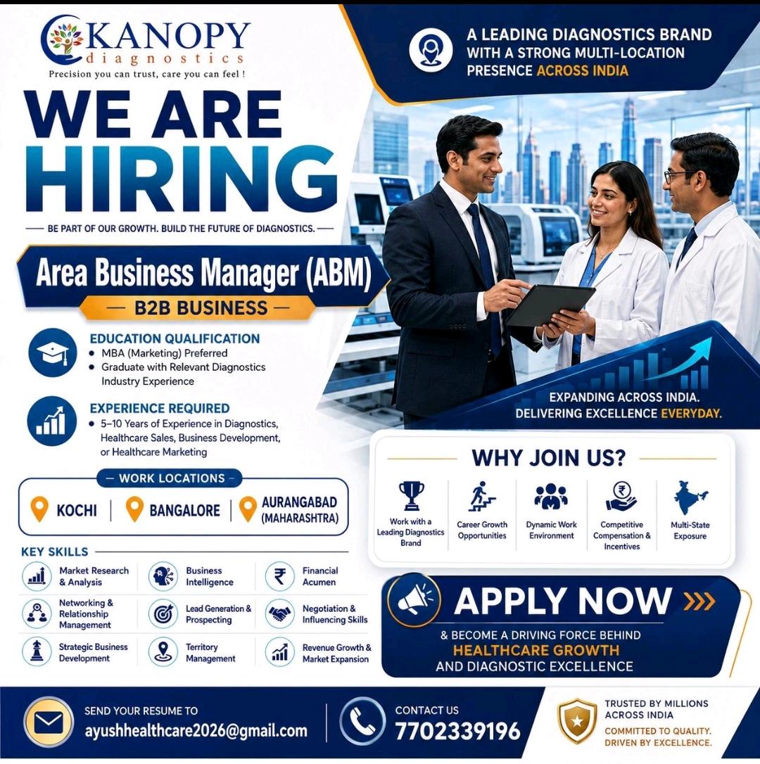 KANOPY DIAGNOSTIC IS HIRING NOW
