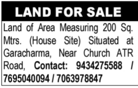 LAND FOR SALE - GARACHARMA