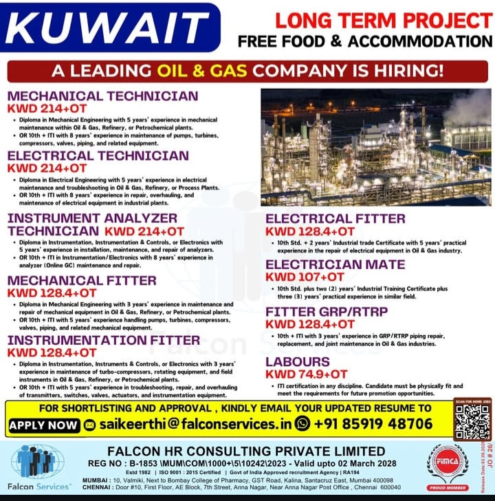 Long term project in Kuwait