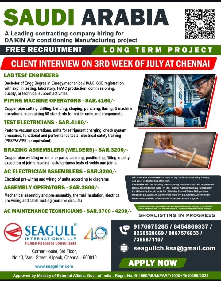 Long term project - SAUDI ARABIA