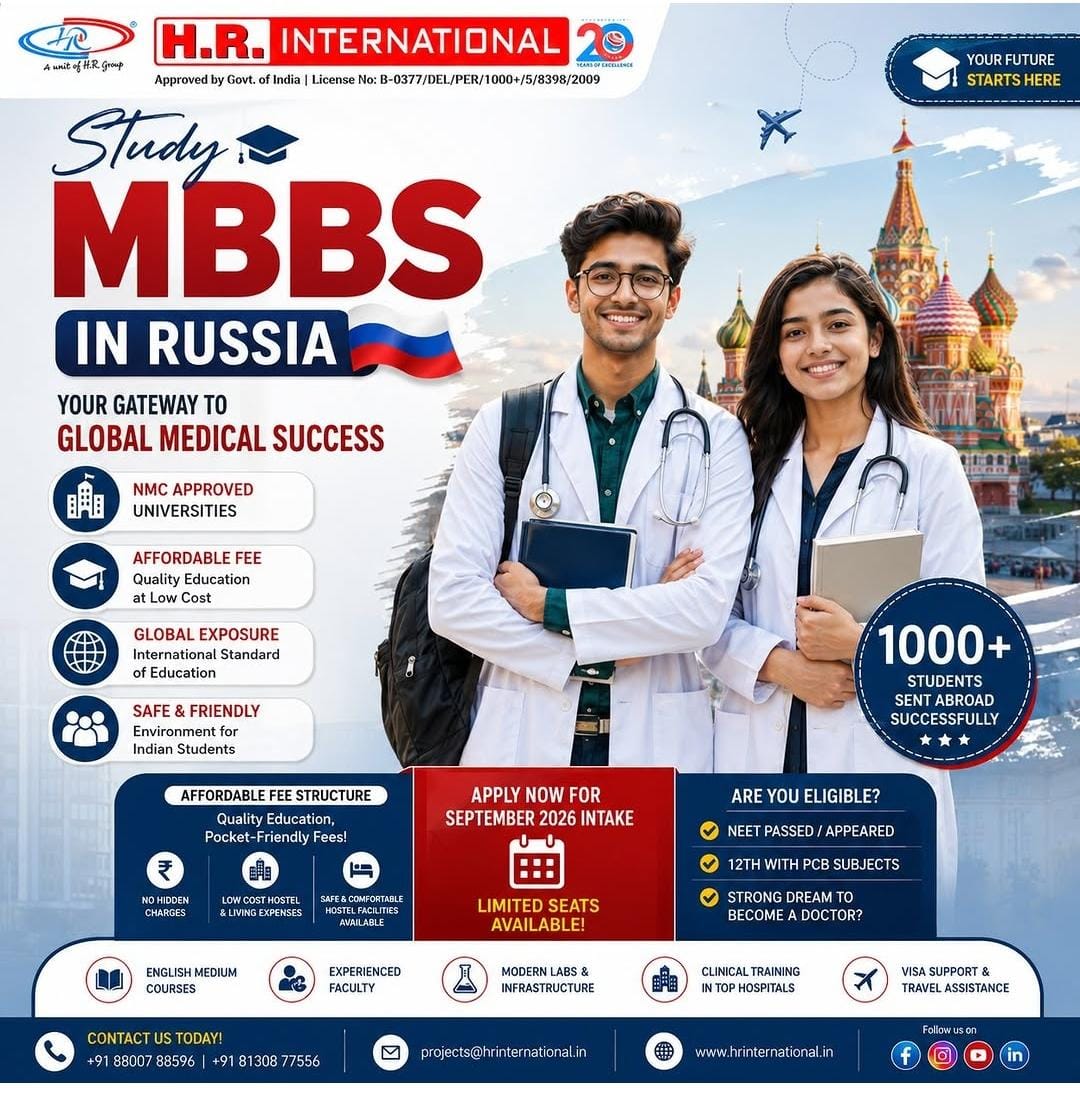 MBBS STUDY OPPORTUNITIES IN RUSSIA