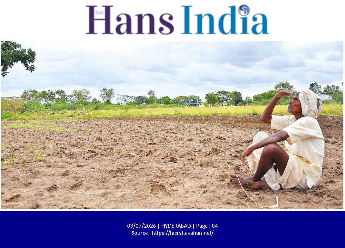 Monsoon delay leaves Siddipet farmers in distressTHREE CRUCIAL SOWING PERIODS PASS WITHOUT RAIN; PADDY TRANSPLANTATION STALLS AS FARMERS TURN TO PRAYERS FOR RELIEF