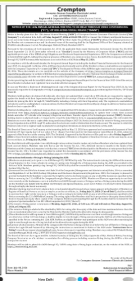 NOTICE OF 13 ANNUAL GENERAL MEETING