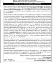 NOTICE OF GENERAL MEETING