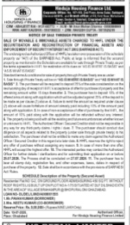 NOTICE OF SALE
