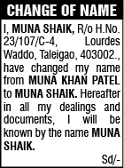 Official Newspaper Notice for Name Change
