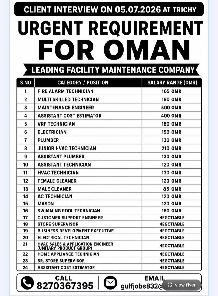 opportunities for oman