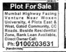 plot for sale at Mumbai highway