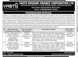 POSSESSION NOTICE