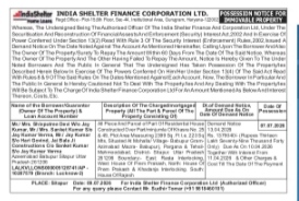 Possession notice