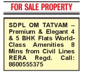 Premium 4 & 5 BHK Flats at SDPL Om Tatvam