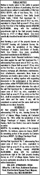 Public Notice: Intention to Purchase Property