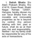 Public Notice: Property Disownment