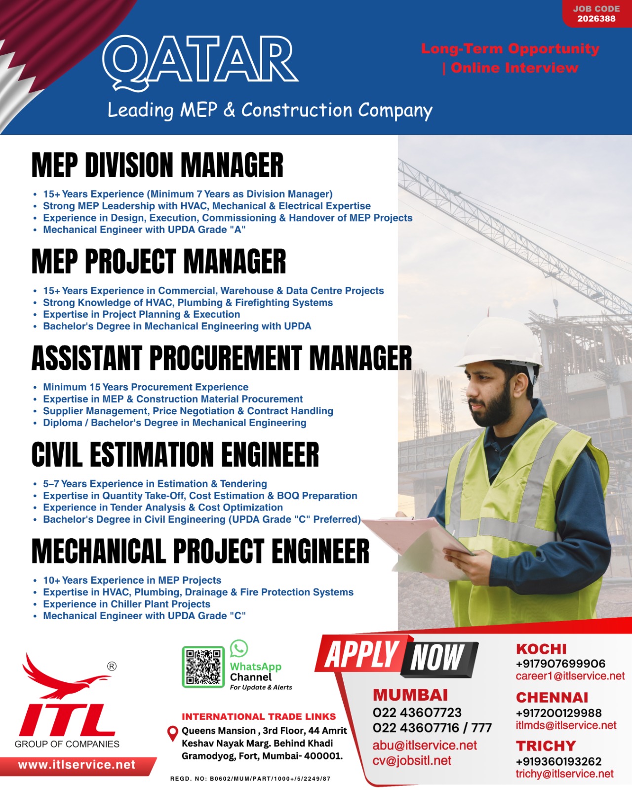 QATAR HIRING