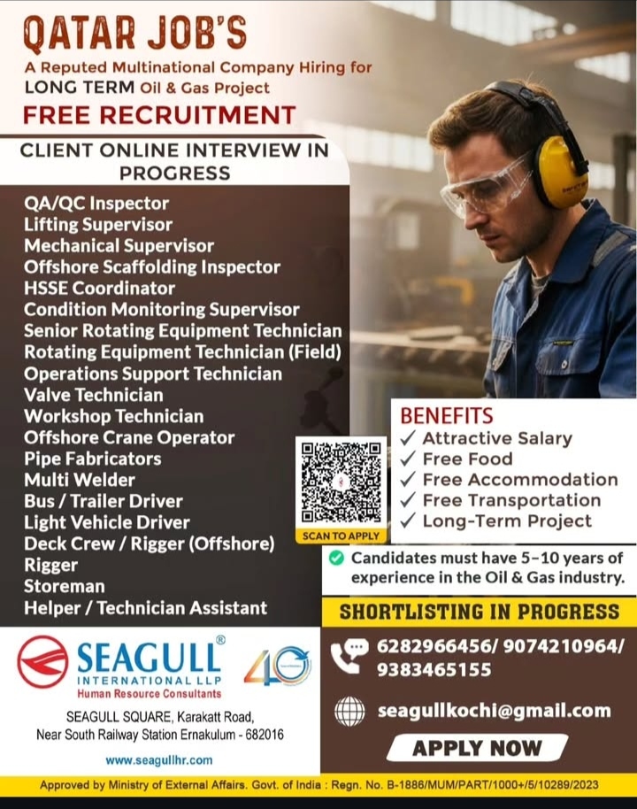 QATAR JOB RECRUITMENT