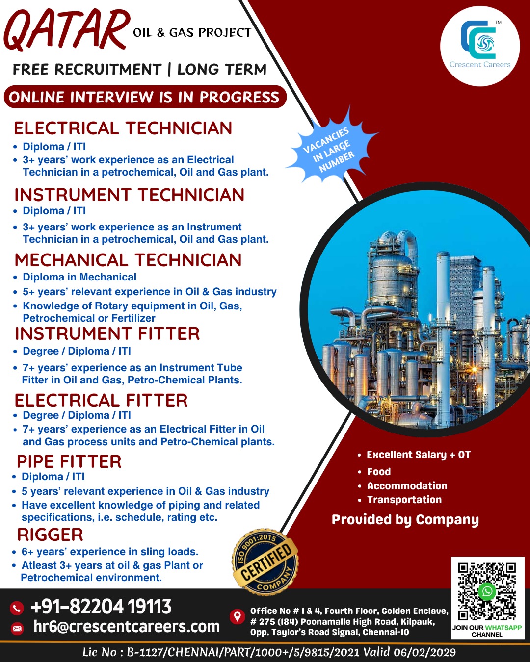 Qatar recruitment..