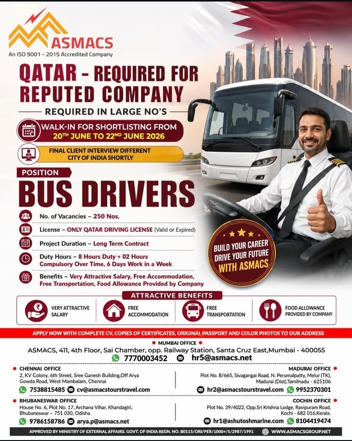 Qatar - required for reputed company