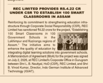 REC LIMITED HAS SANCTIONED