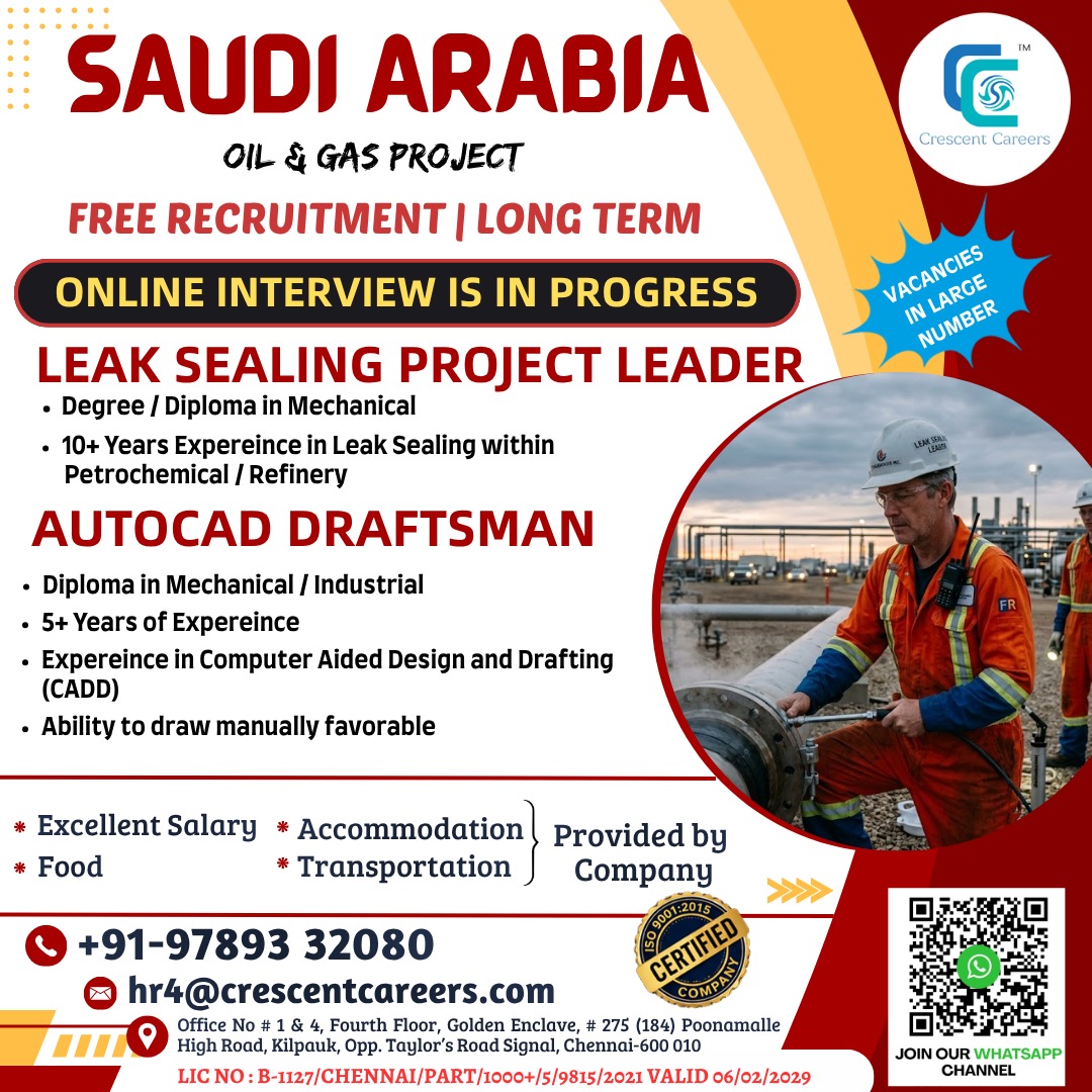 Saudi Arabia oil and gas project