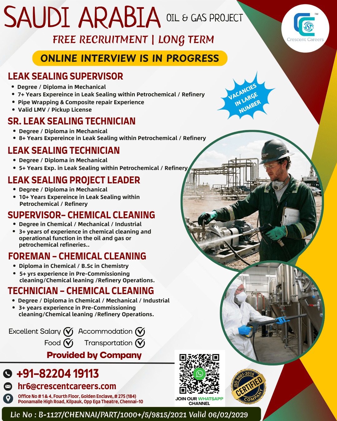 Saudi Arabia Oil & Gas Job Openings