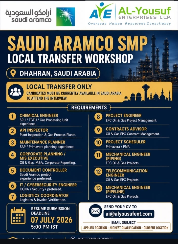 SAUDI ARAMCO SMP PROJECT