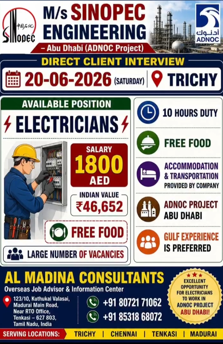 Sinopec engineer abu dhabi