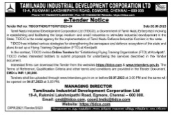 TAMIL NADU -TENDER NOTICE