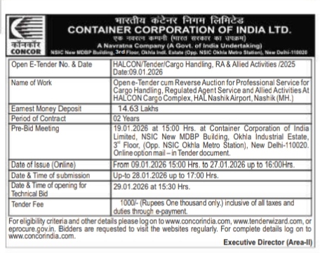 TENDER DOCUMENT