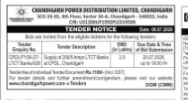 TENDER NOTICE From Chandigarh