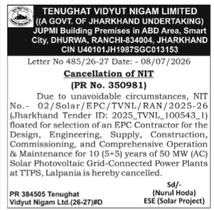 TENDER NOTICE