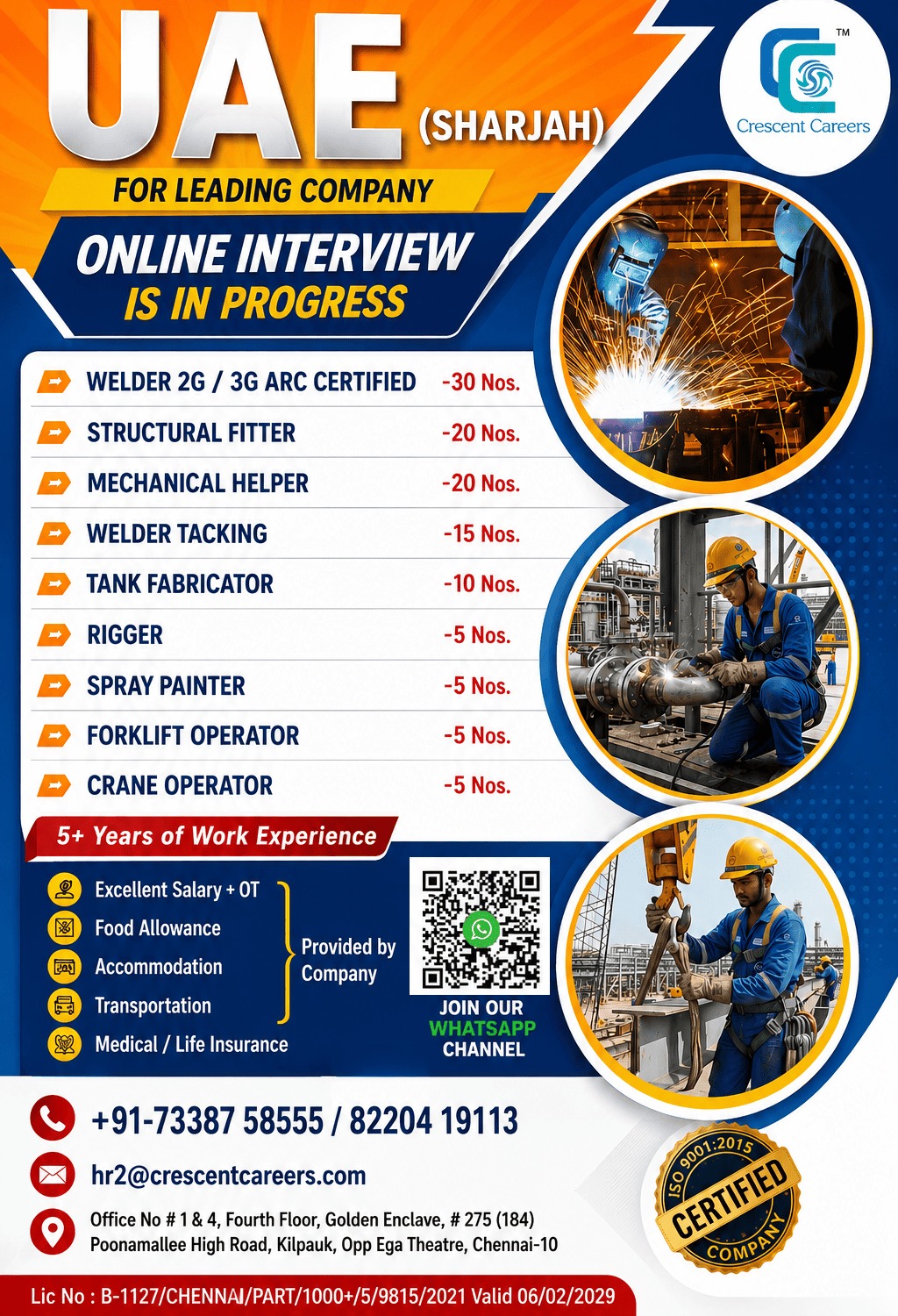 UAE FOR A LEADING COMPANY
