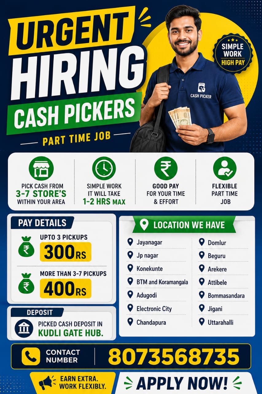 Urgent Hiring