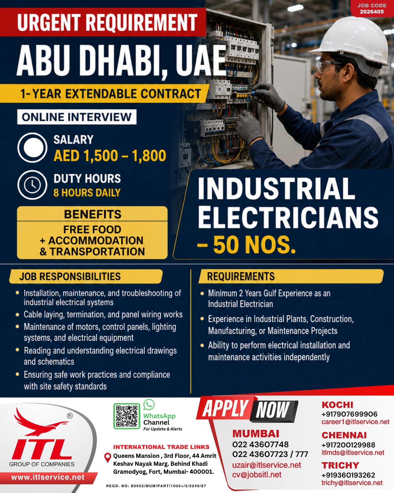 urgent Requirement UAE