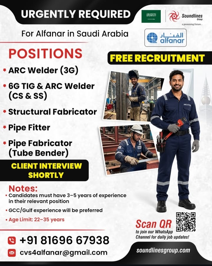 Urgent requirement