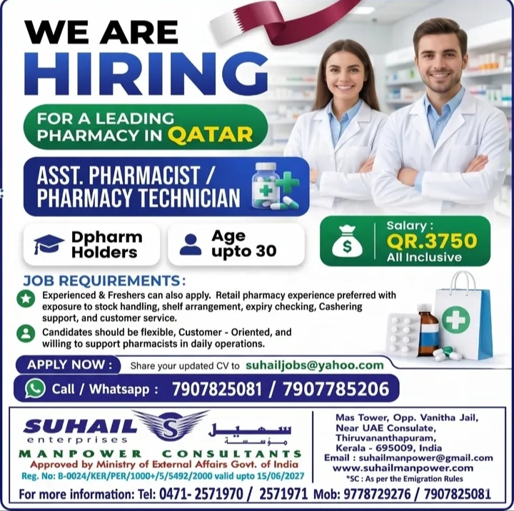 We are hiring in Qatar
