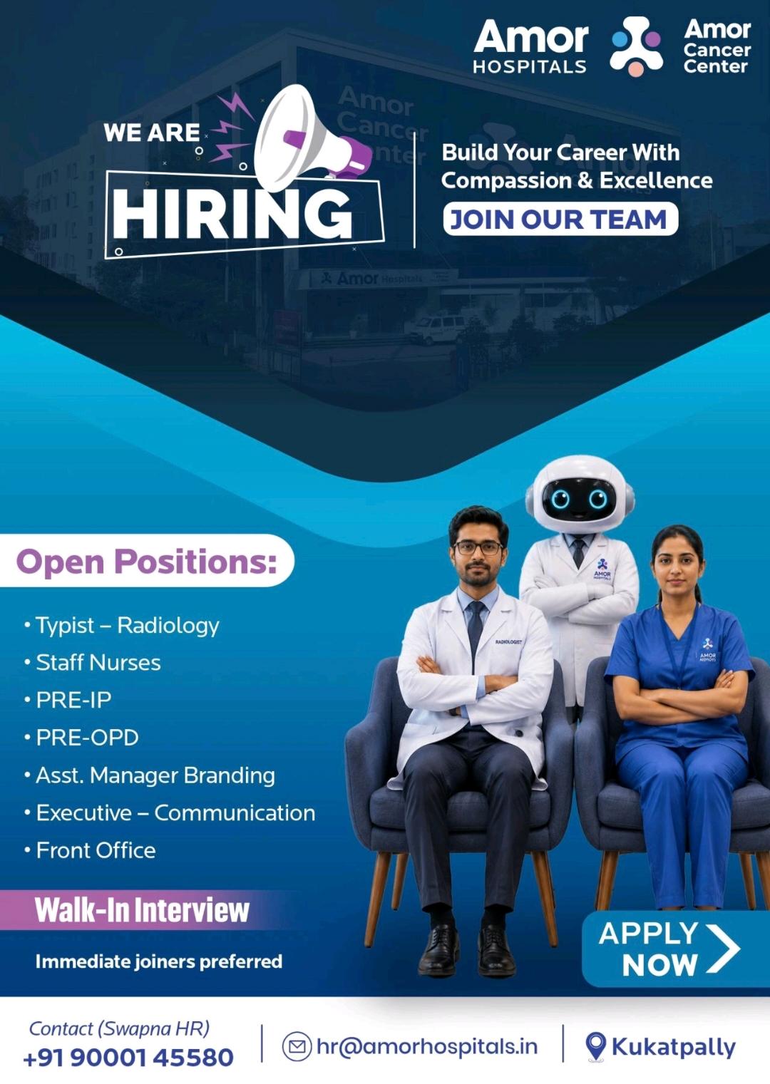 We are Hiring