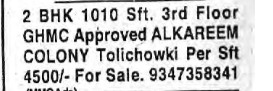 2BHK FLAT FOR SALE AT TOLICHOWKI